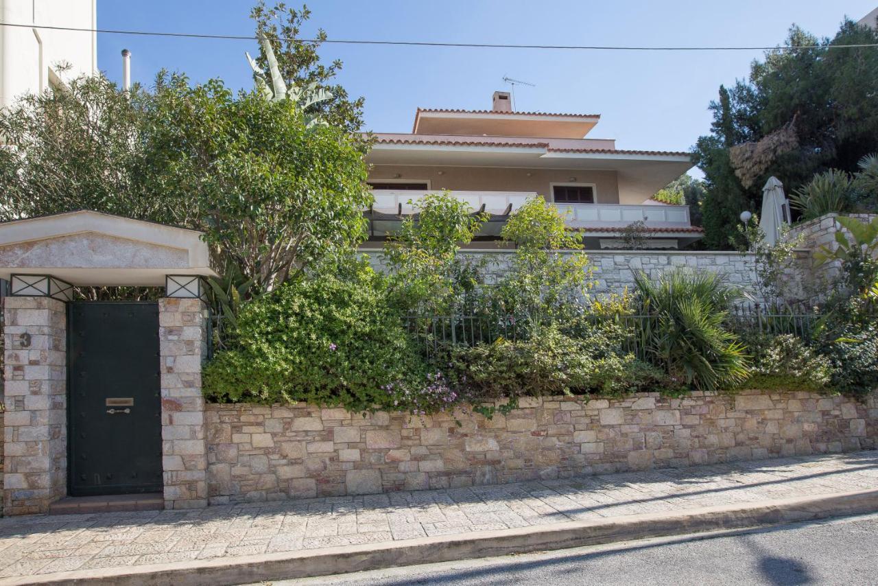 Exceptional Villa In Voula Near The Sea Athena Bagian luar foto
