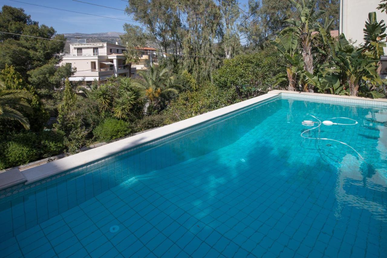 Exceptional Villa In Voula Near The Sea Athena Bagian luar foto
