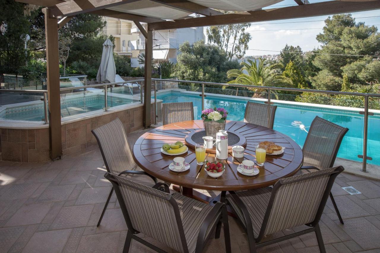 Exceptional Villa In Voula Near The Sea Athena Bagian luar foto