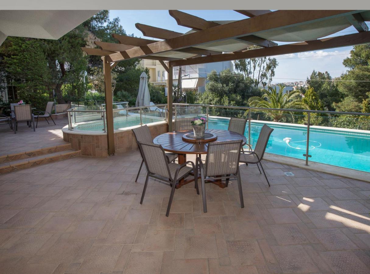 Exceptional Villa In Voula Near The Sea Athena Bagian luar foto