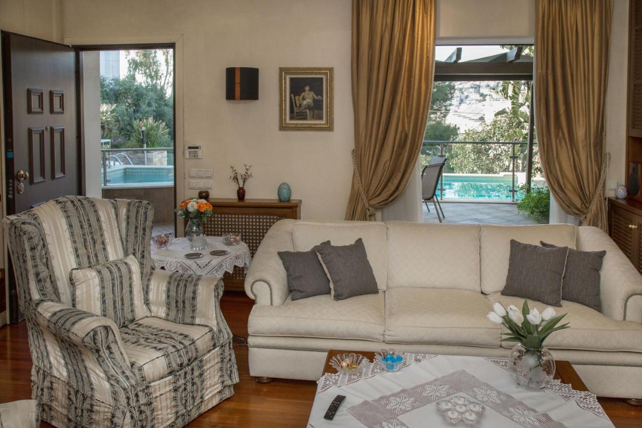 Exceptional Villa In Voula Near The Sea Athena Bagian luar foto